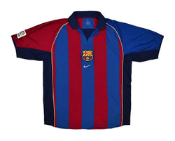 Barca Retro 2001/02 jersey.