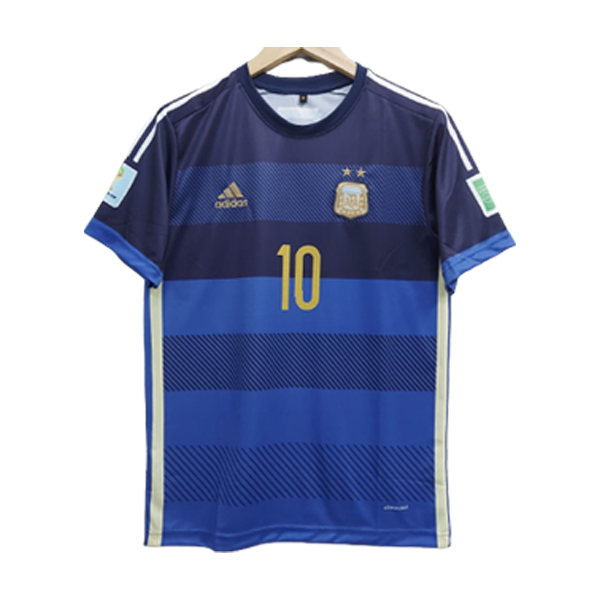 2014 Argentina Final Messi Jersey – Authentic World Cup Edition Striker Style Soccer