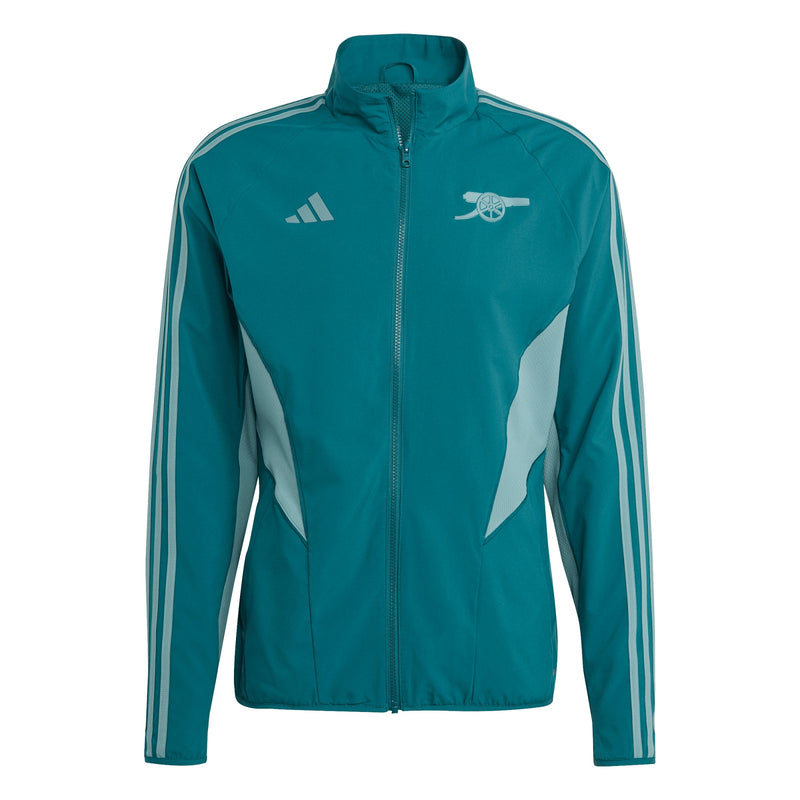 Arsenal adidas European Anthem Jacket - Green