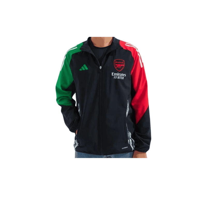 Arsenal adidas European Training Top - Black jacket