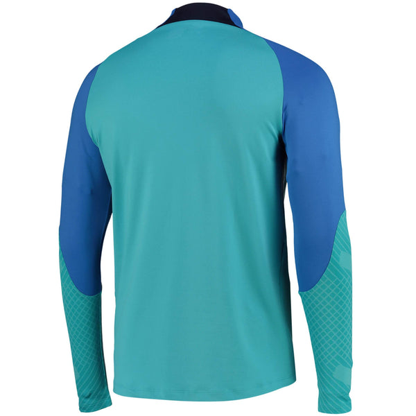 Barcelona Strike Drill Top - Aqua