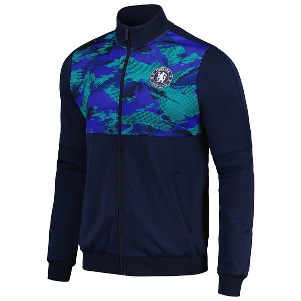 Chelsea Active Camo Track Jacket - Navy - UNISEX