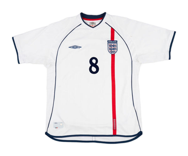 England National Football Home Jersey 2002