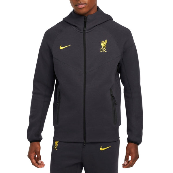 Liverpool Tech Fleece presentation tracksuit 2024/25 dark grey - Nike