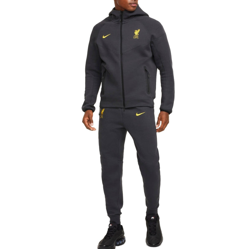 Liverpool Tech Fleece presentation tracksuit 2024/25 dark grey - Nike