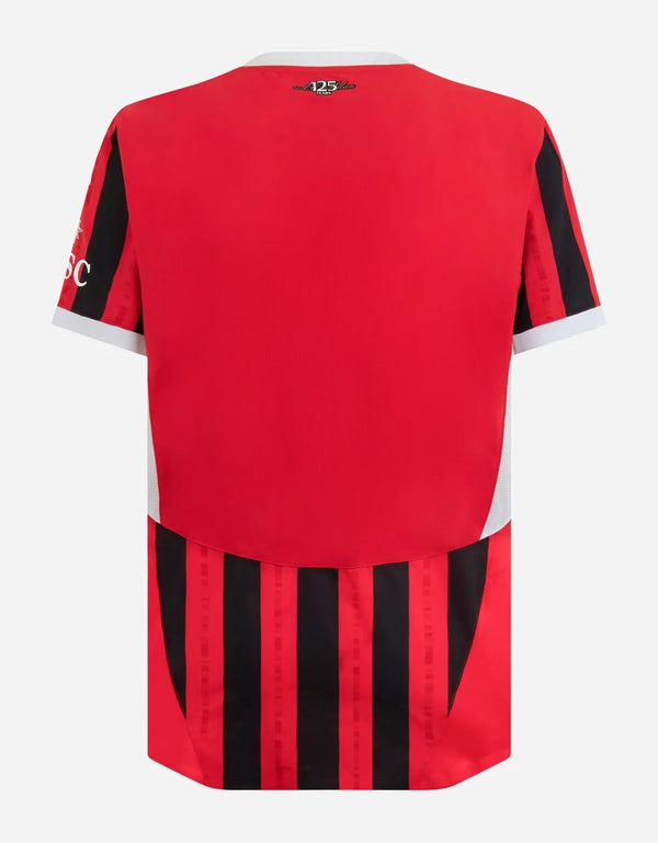 AC Milan Home Jersey 24/25 Striker Style Soccer