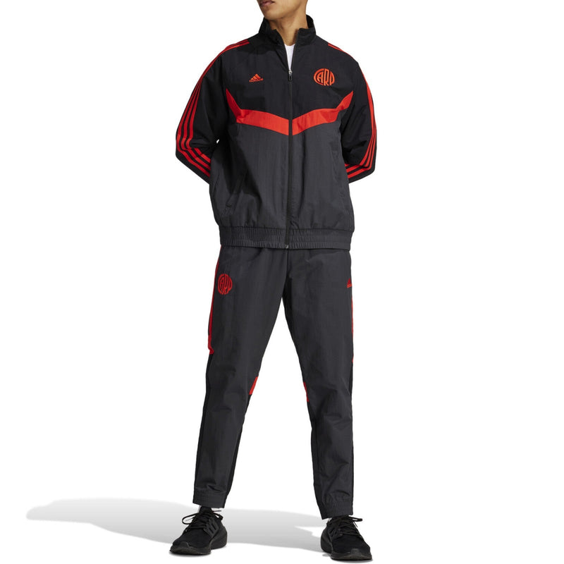 River Plate woven presentation Soccer tracksuit 2024 - Adidas