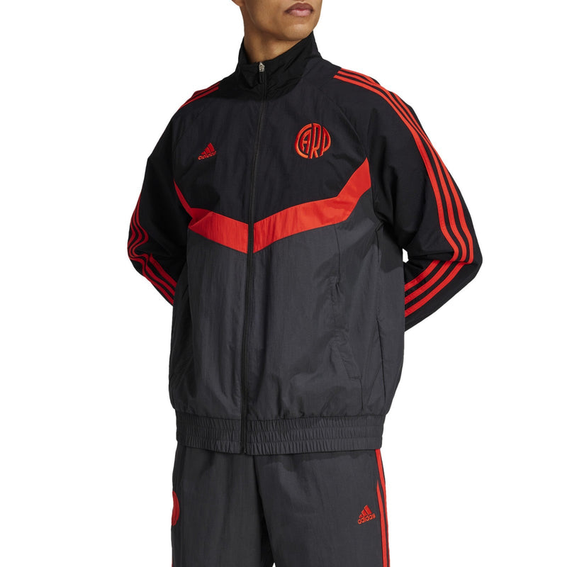 River Plate woven presentation Soccer tracksuit 2024 - Adidas