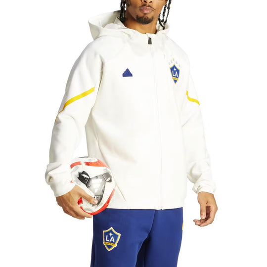 LA Galaxy pre-match presentation soccer tracksuit 2023/24 - Adidas