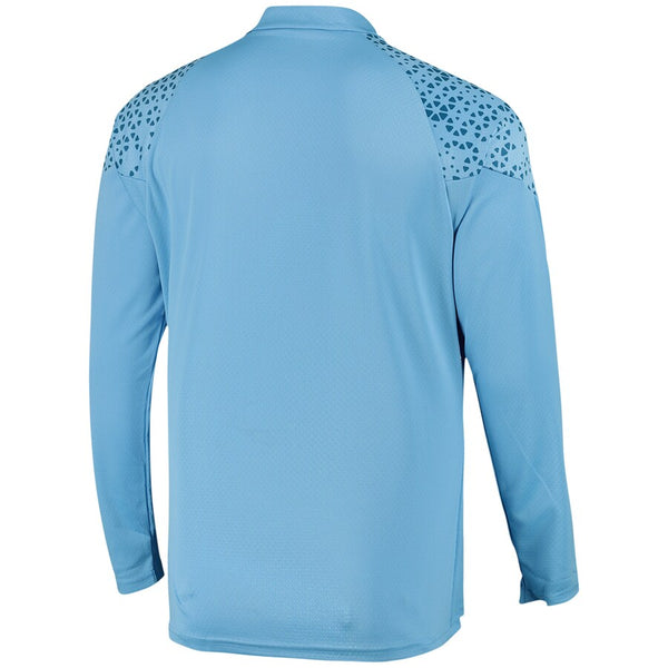 Manchester City Puma Training 1/4 Zip Top - Blue