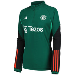 Manchester United adidas Training Top - Green - unisex