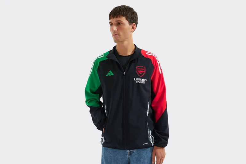 Arsenal adidas European Training Top - Black jacket