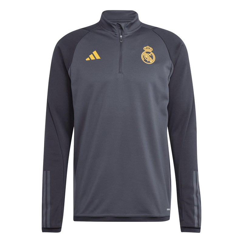 Real Madrid adidas European Training Top - Dark Grey