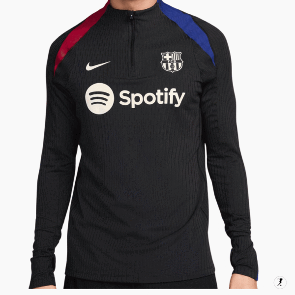 Barça Elite Drill Top – Black