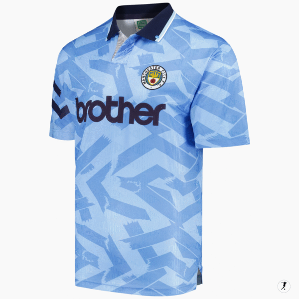 Man City 1992 Home Retro Shirt