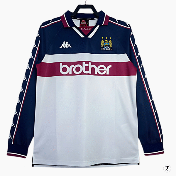 Man City 9899 LS Away Shirt
