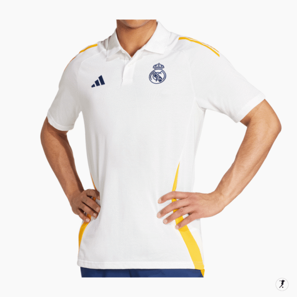 Real Madrid white Training Polo